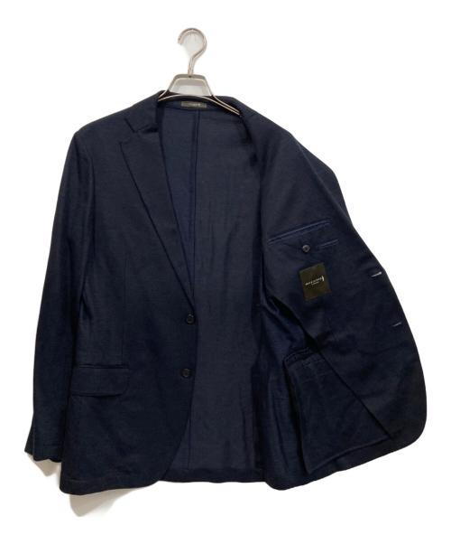 MACKINTOSH LONDON（マッキントッシュ ロンドン）MACKINTOSH LONDON (マッキントッシュ ロンドン) ハイツイストジャージージャケット ネイビー サイズ:40の古着・服飾アイテム