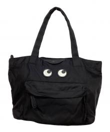 ANYA HINDMARCH（アニヤ・ハインドマーチ）の古着「アイズトートバッグ」｜ブラック