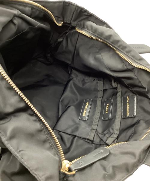 ANYA HINDMARCH（アニヤ・ハインドマーチ）ANYA HINDMARCH (アニヤ・ハインドマーチ) アイズトートバッグ ブラックの古着・服飾アイテム