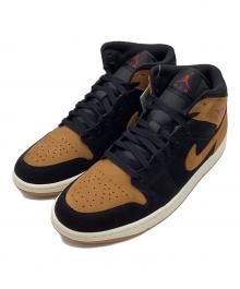 NIKE（ナイキ）の古着「ハイカットスニーカー」｜ブラウン×ブラック