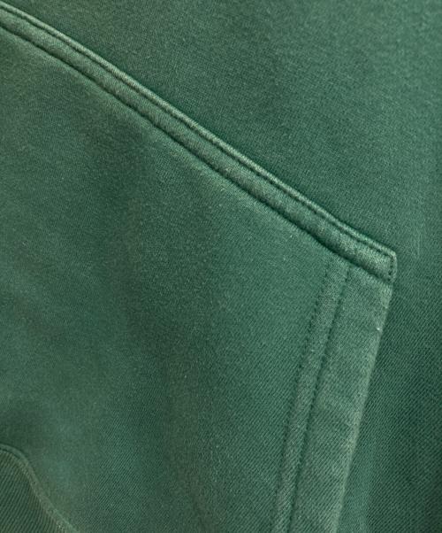 stussy（ステューシー）stussy (ステューシー) プルオーバーパーカー グリーン サイズ:Lの古着・服飾アイテム