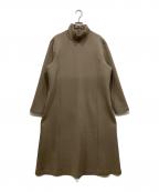 icBアイシービー）の古着「フレアロングワンピース」｜ベージュ