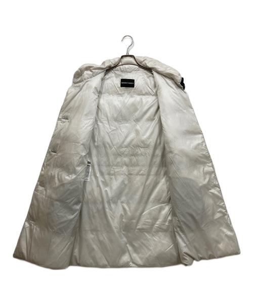 EMPORIO ARMANI（エンポリオアルマーニ）EMPORIO ARMANI (エンポリオアルマーニ) ダウンコート グレー サイズ:42の古着・服飾アイテム