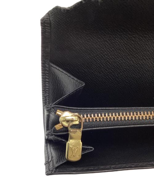 LOUIS VUITTON（ルイ ヴィトン）LOUIS VUITTON (ルイ ヴィトン) 長財布 ブラックの古着・服飾アイテム