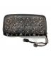 JIMMY CHOO（ジミーチュウ）の古着「スタースタッズウォレット」｜グレー