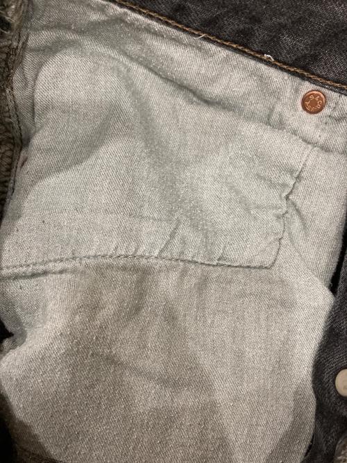 LEVI'S（リーバイス）LEVI'S (リーバイス) 先染めブラックデニムパンツ ブラック サイズ:SIZE 71cm (W28)の古着・服飾アイテム