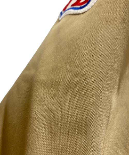 STARTER（スターター）STARTER (スターター) 90's スタジャン ベージュ×レッド サイズ:Lの古着・服飾アイテム