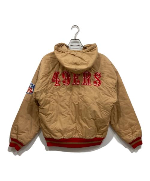 STARTER（スターター）STARTER (スターター) フーデッドジャケット ベージュ サイズ:Mの古着・服飾アイテム