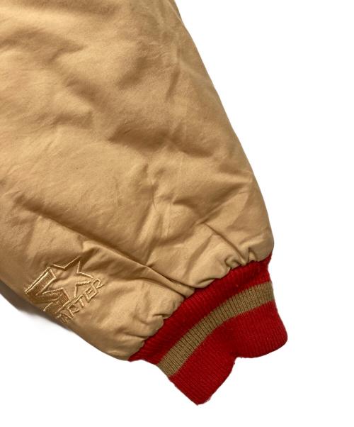 STARTER（スターター）STARTER (スターター) フーデッドジャケット ベージュ サイズ:Mの古着・服飾アイテム