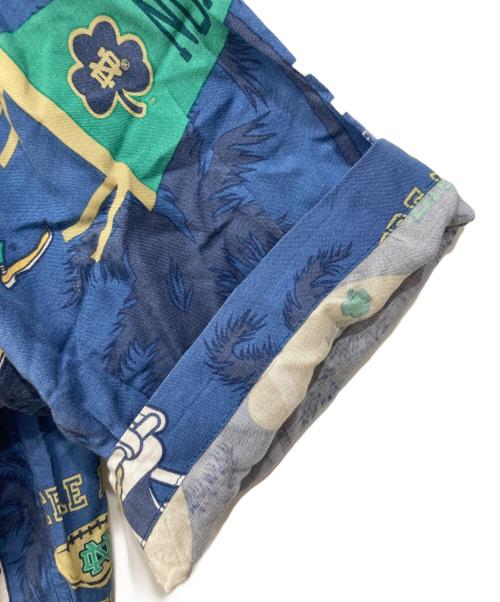 Reyn SPORTS（レインスポーツ）Reyn SPORTS (レインスポーツ) アロハシャツ ブルー サイズ:Sの古着・服飾アイテム