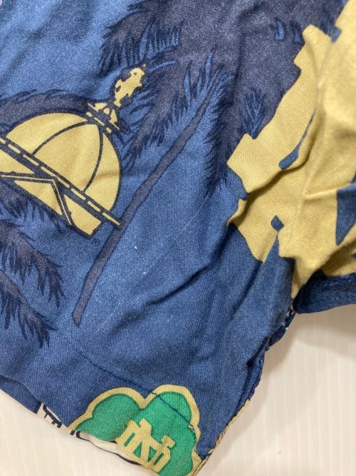 Reyn SPORTS（レインスポーツ）Reyn SPORTS (レインスポーツ) アロハシャツ ブルー サイズ:Sの古着・服飾アイテム