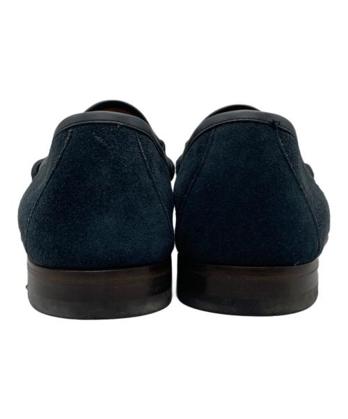 GUCCI（グッチ）GUCCI (グッチ) シェリーラインホースビットローファー ネイビー サイズ:40の古着・服飾アイテム