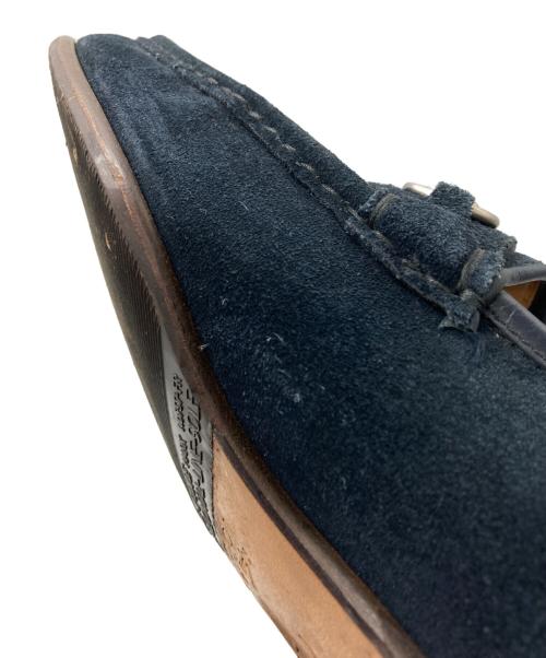 GUCCI（グッチ）GUCCI (グッチ) シェリーラインホースビットローファー ネイビー サイズ:40の古着・服飾アイテム