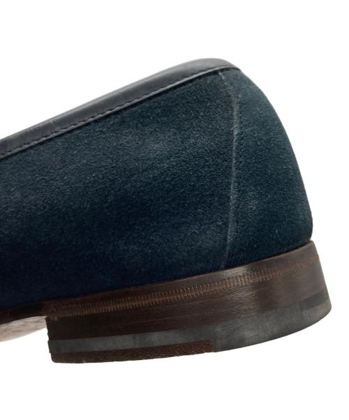 GUCCI（グッチ）GUCCI (グッチ) シェリーラインホースビットローファー ネイビー サイズ:40の古着・服飾アイテム