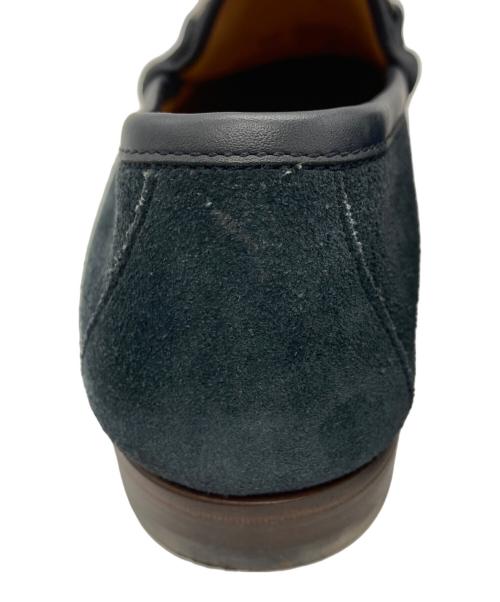 GUCCI（グッチ）GUCCI (グッチ) シェリーラインホースビットローファー ネイビー サイズ:40の古着・服飾アイテム