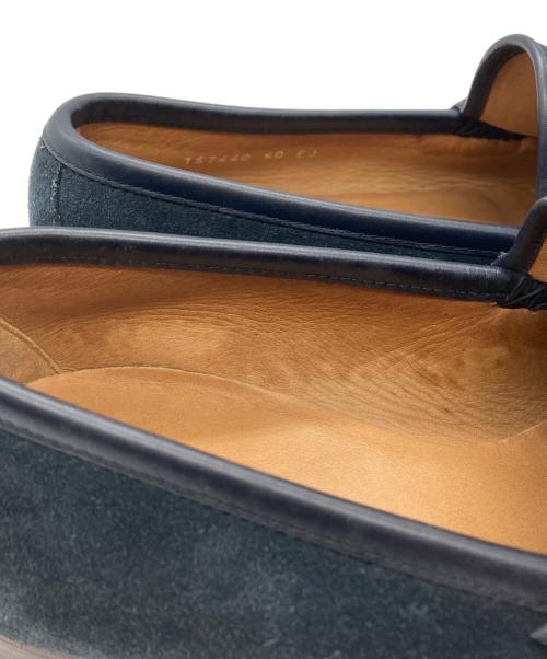 GUCCI（グッチ）GUCCI (グッチ) シェリーラインホースビットローファー ネイビー サイズ:40の古着・服飾アイテム