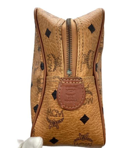 MCM（エムシーエム）MCM (エムシーエム) セカンドバッグ ベージュの古着・服飾アイテム