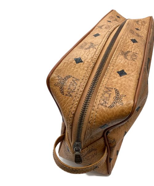 MCM（エムシーエム）MCM (エムシーエム) セカンドバッグ ベージュの古着・服飾アイテム