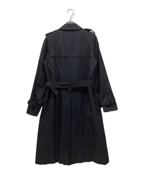 Aquascutum（アクアスキュータム）Aquascutum (アクアスキュータム) トレンチコート ブラック サイズ:8の古着・服飾アイテム