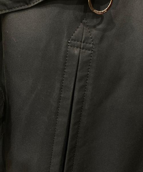 Aquascutum（アクアスキュータム）Aquascutum (アクアスキュータム) トレンチコート ブラック サイズ:8の古着・服飾アイテム