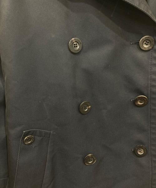 Aquascutum（アクアスキュータム）Aquascutum (アクアスキュータム) トレンチコート ブラック サイズ:8の古着・服飾アイテム