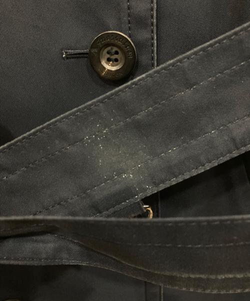 Aquascutum（アクアスキュータム）Aquascutum (アクアスキュータム) トレンチコート ブラック サイズ:8の古着・服飾アイテム