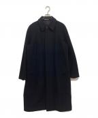 Paul Smith Londonポールスミスロンドン）の古着「カシミヤ混ステンカラーコート」｜ネイビー