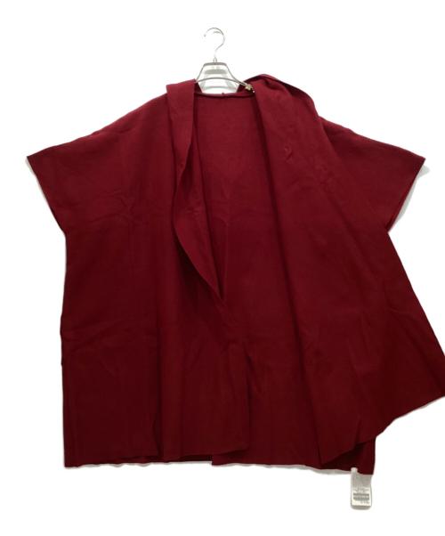 JOURNAL STANDARD（ジャーナルスタンダード）JOURNAL STANDARD (ジャーナルスタンダード) ウールリング フードベスト レッド サイズ:Free 未使用品の古着・服飾アイテム