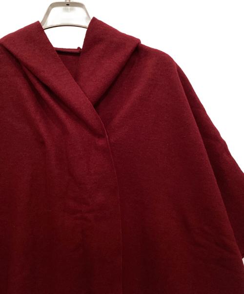 JOURNAL STANDARD（ジャーナルスタンダード）JOURNAL STANDARD (ジャーナルスタンダード) ウールリング フードベスト レッド サイズ:Free 未使用品の古着・服飾アイテム