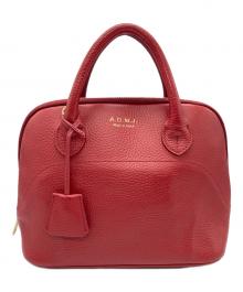 A.D.M.J.（エーディーエムジェイ）の古着「ハンドバッグ」｜レッド