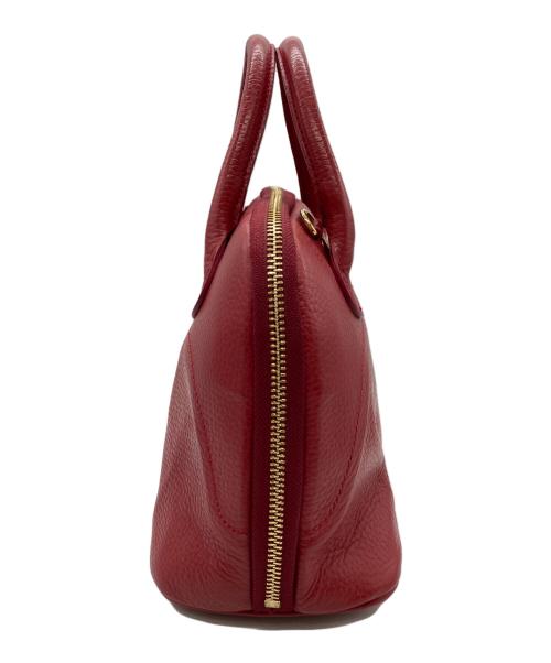 A.D.M.J.（エーディーエムジェイ）A.D.M.J. (エーディーエムジェイ) ハンドバッグ レッドの古着・服飾アイテム