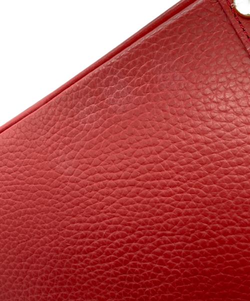 A.D.M.J.（エーディーエムジェイ）A.D.M.J. (エーディーエムジェイ) ハンドバッグ レッドの古着・服飾アイテム