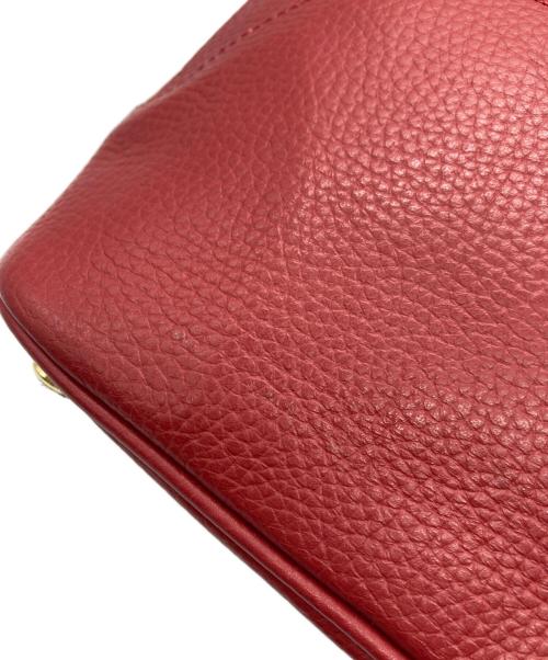 A.D.M.J.（エーディーエムジェイ）A.D.M.J. (エーディーエムジェイ) ハンドバッグ レッドの古着・服飾アイテム