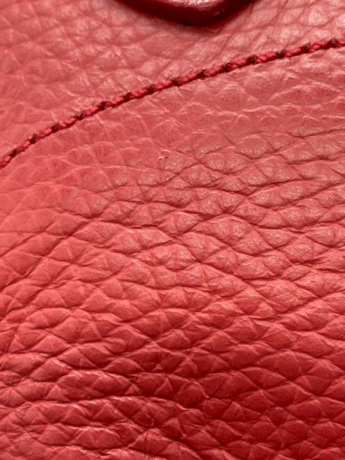 A.D.M.J.（エーディーエムジェイ）A.D.M.J. (エーディーエムジェイ) ハンドバッグ レッドの古着・服飾アイテム