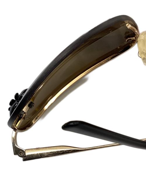 CHANEL（シャネル）CHANEL (シャネル) フレームレス カメリア サングラス ブラウン サイズ:不明の古着・服飾アイテム