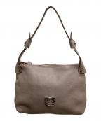 Salvatore Ferragamoサルヴァトーレ フェラガモ）の古着「ガンチーニワンショルダーバッグ」｜ピンク