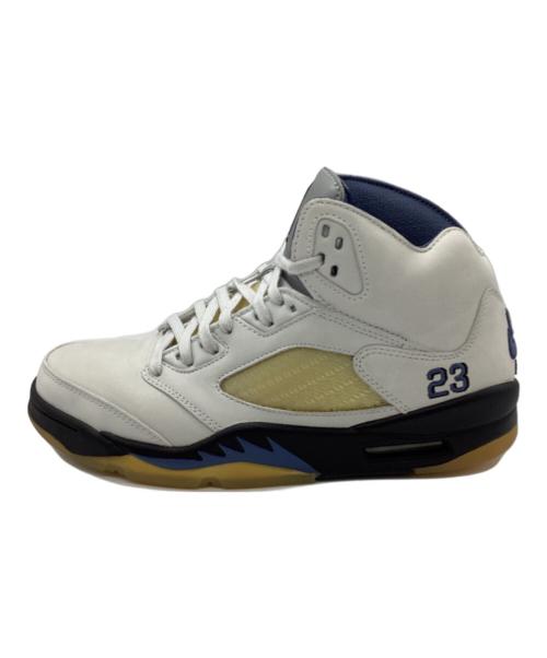 NIKE（ナイキ）NIKE (ナイキ) ハイカットスニーカー グレー×ネイビー サイズ:28.5㎝の古着・服飾アイテム