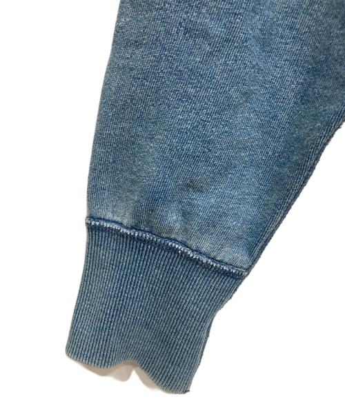 stussy（ステューシー）stussy (ステューシー) ロゴプルオーバーパーカー インディゴ サイズ:Sの古着・服飾アイテム