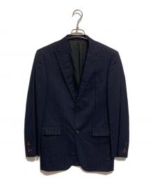 BURBERRY BLACK LABEL（バーバリーブラックレーベル）の古着「テーラードジャケット」｜ネイビー