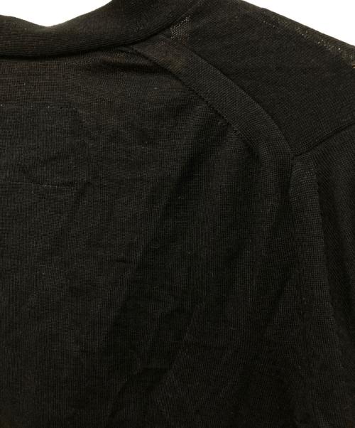 sacai（サカイ）sacai (サカイ) ウールシルクカーディガン ネイビー サイズ:3の古着・服飾アイテム