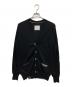 sacai（サカイ）の古着「ウールシルクカーディガン」｜ネイビー