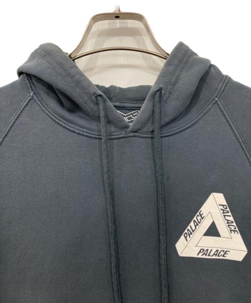 PALACE（パレス）PALACE (パレス) ロゴパーカー グレー サイズ:Mの古着・服飾アイテム