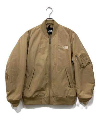 THE NORTH FACE ボンバージャケット S ベージュ 中古・古着通販】THE NORTH FACE (ザ ノース フェイス