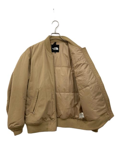 THE NORTH FACE（ザ ノース フェイス）THE NORTH FACE (ザ ノース フェイス) インサレーションボンバージャケット ベージュ サイズ:Mの古着・服飾アイテム