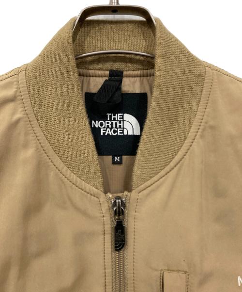 THE NORTH FACE（ザ ノース フェイス）THE NORTH FACE (ザ ノース フェイス) インサレーションボンバージャケット ベージュ サイズ:Mの古着・服飾アイテム