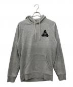 PALACEパレス）の古着「ロゴプルオーバーパーカー」｜グレー