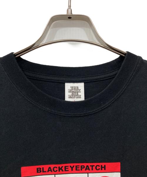THE BLACK EYE PATCH（ブラックアイパッチ）THE BLACK EYE PATCH (ブラックアイパッチ) プリントTシャツ ブラック サイズ:Lの古着・服飾アイテム