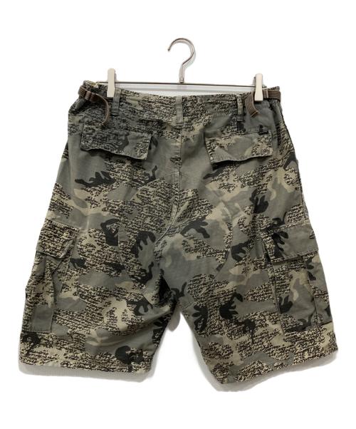 stussy（ステューシー）stussy (ステューシー) カモフラカーゴショーツ カーキ サイズ:32の古着・服飾アイテム