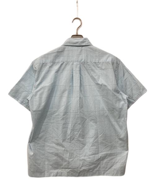 stussy（ステューシー）stussy (ステューシー) スナップボタンシャツ ブルー サイズ:Mの古着・服飾アイテム