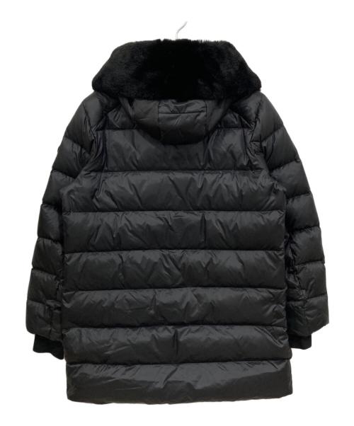 MICHAEL MICHAEL KORS（マイケル マイケルコース）MICHAEL MICHAEL KORS (マイケル マイケルコース) フーデッドダウンコート ブラック サイズ:Lの古着・服飾アイテム